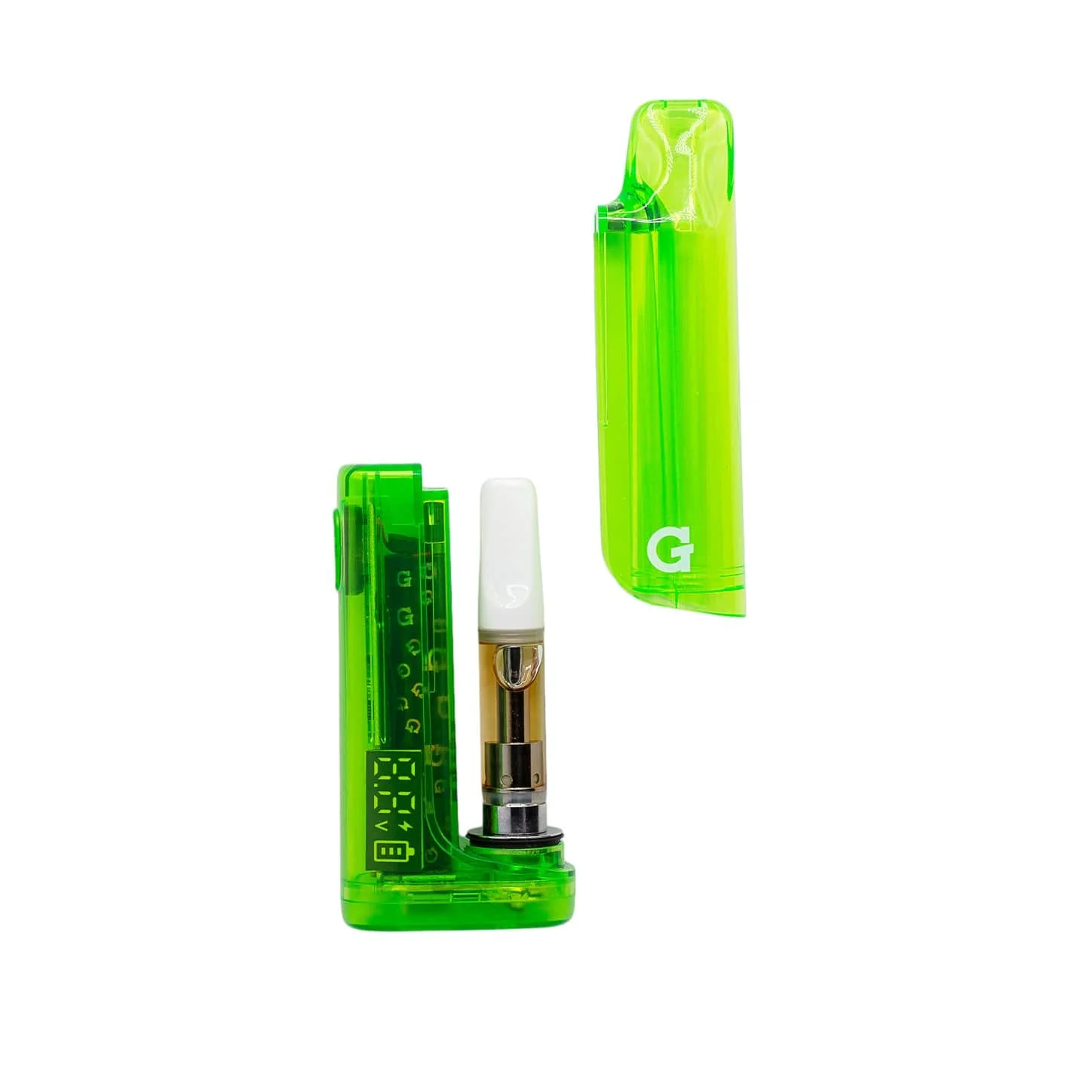G Pen Hydout 510 Battery - Neon Green Translucent - Image 3